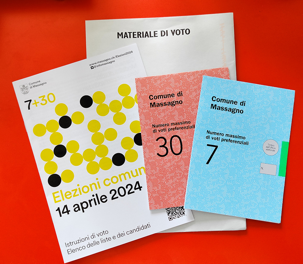 materiale di voto - massagno rosso verde - lista 1