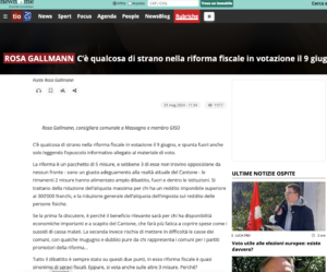 qualcosa di strano nella riforma fiscale in votazione il 9 giugno